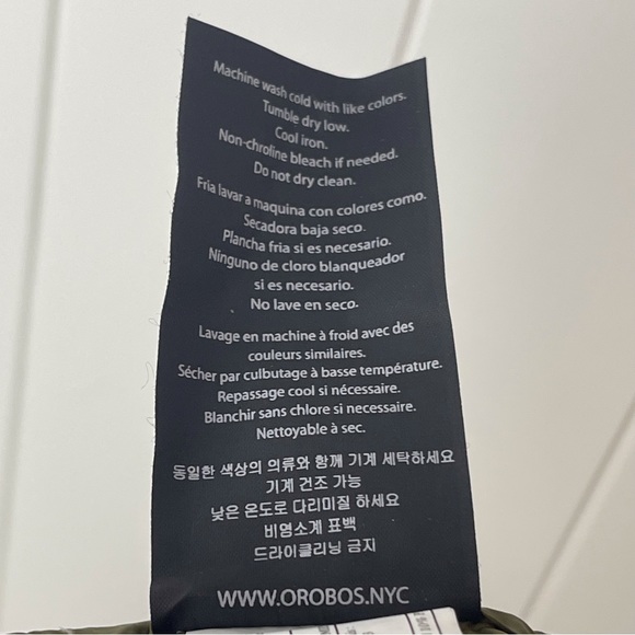 Orobos Asymmetrical Zip Down Jacket Size S - Picture 14 of 16